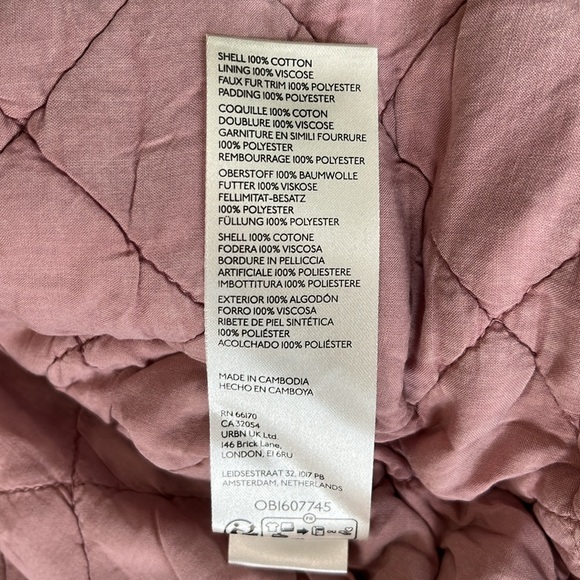 Free People Lolo Jacket in Mauve NWT - Picture 7 of 13